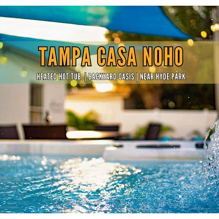 Casa Noho In Central Tampa, Hot Tub, Near Hyde Park Экстерьер фото